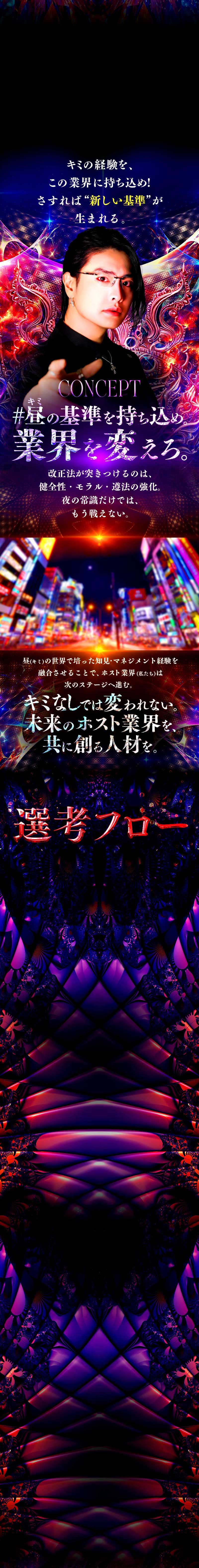 昼の基準を持ち込め。業界を変えろ